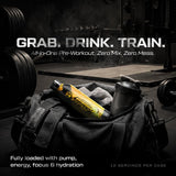 HOSSTILE Hosstility RTD Pre-Workout - Ready to Drink Pre Workout for Energy, Focus, Pump & Hydration, All-in-One Formula for Performance, Citrus