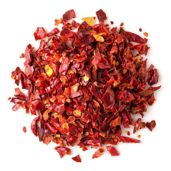 Food to Live Calabrian Hot Chili Pepper Flakes, 4.41 Pounds - Dried Large-Cut Italian Red Crushed Pepper, Spicy Seasoning. All Natural Vegan, Kosher