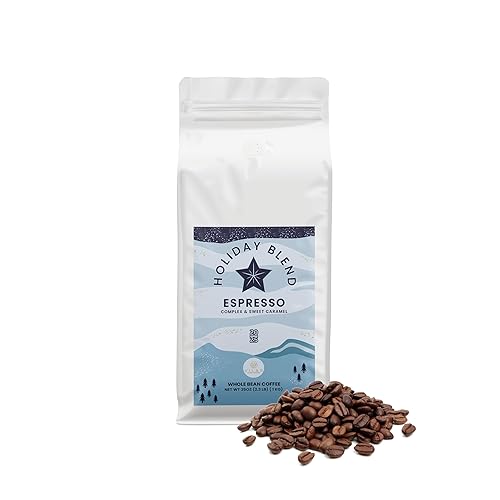 1 Kg Fresh Roasted Holiday Blend Espresso Coffee Beans by Vilar Coffee Roasters - Great Holiday Christmas Gift 1kg (2.3 lb) Bags - Whole Bean (1 KG)