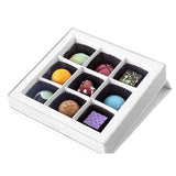 Dallmann Confections Exotic Assorted Chocolates | Luxurious Chocolate Gift Box Beautifully Finished With Hand-Tied Silver Satin Ribbon | Traditional