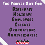 All City Candy's Cravings Collection Gourmet Hand Dipped Chocolate Covered Pretzels and Cookies Basket