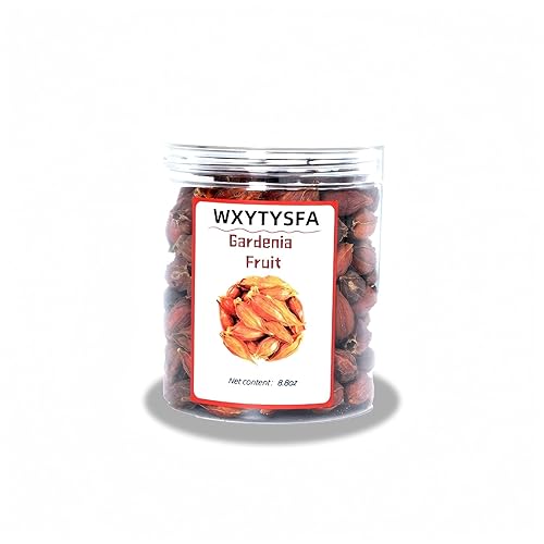 Dried Fruits of Gardenia,Gardenia jasminoides, Gardenia, Gardenia Fruit?Gardenia Jasminoides Tea,250g/8.8oz
