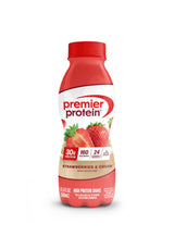Premier Protein Shake, Strawberries & Cream, 30g Protein, No Added Sugar, 24 Vitamins & Minerals to Support Immune Health, 11.5 fl oz, 1 Pack