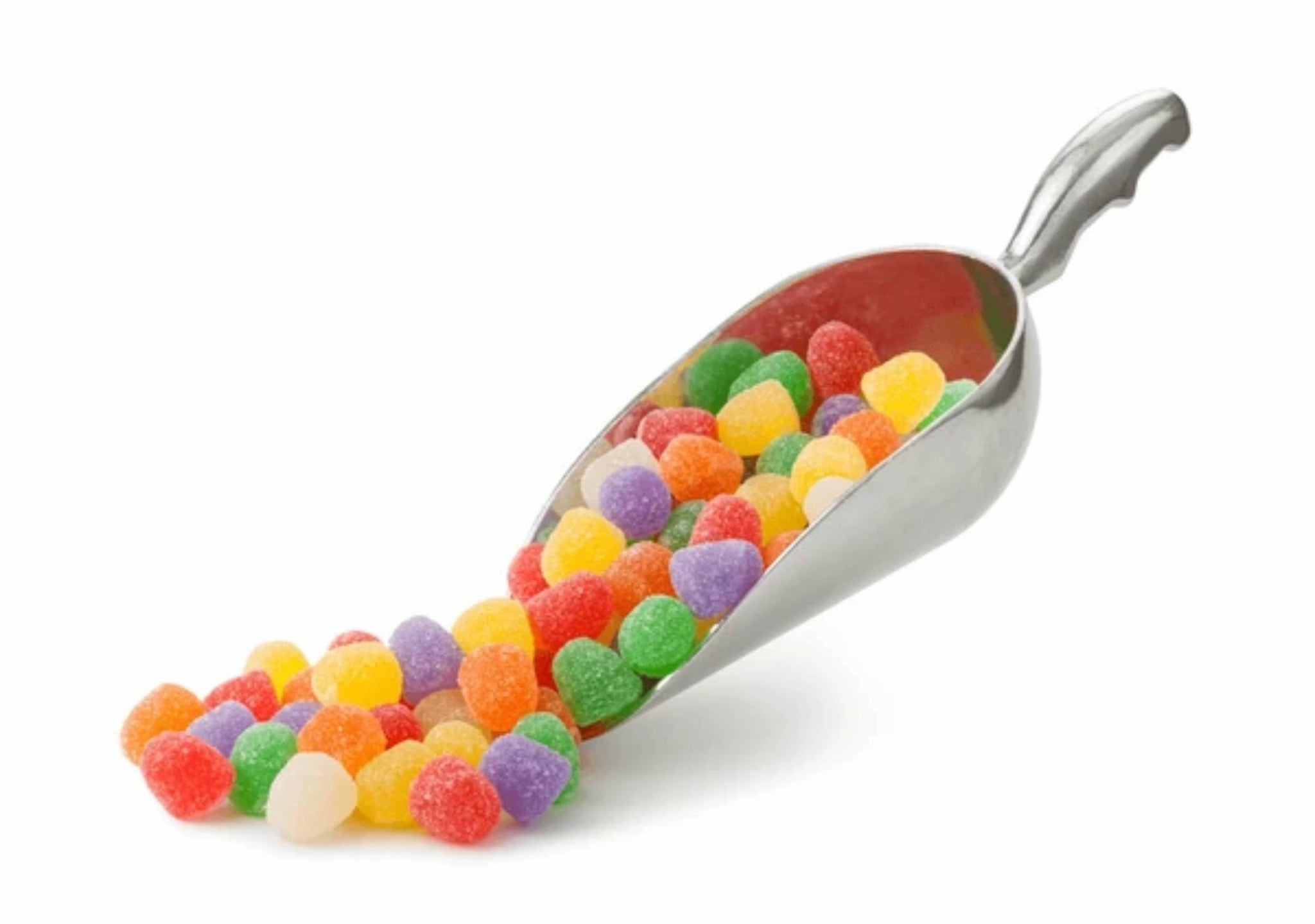 Assorted Classic Spice Drops Candy Gum Drops - Old Fashioned Jelly Spiced GumDrops Candy Bulk, by Queen City Candy Cave (1 Pound)