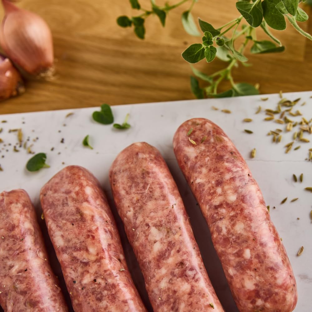Premio - Mild Italian Sausage Pork Links, 16 oz, Pre-Seasoned, Meal Prep Ready, Perfect for Grilling, Cooking, Oven, Stovetop and Air Fryer