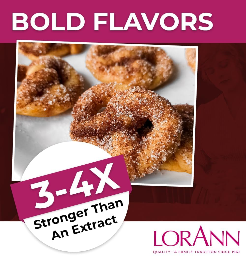 LorAnn Oils Super Strength Flavoring - Used For Candy Making, Flavoring, Baking, Hard Candy, & Flavor Oils - Bold, Natural Flavors 4X Stronger Than