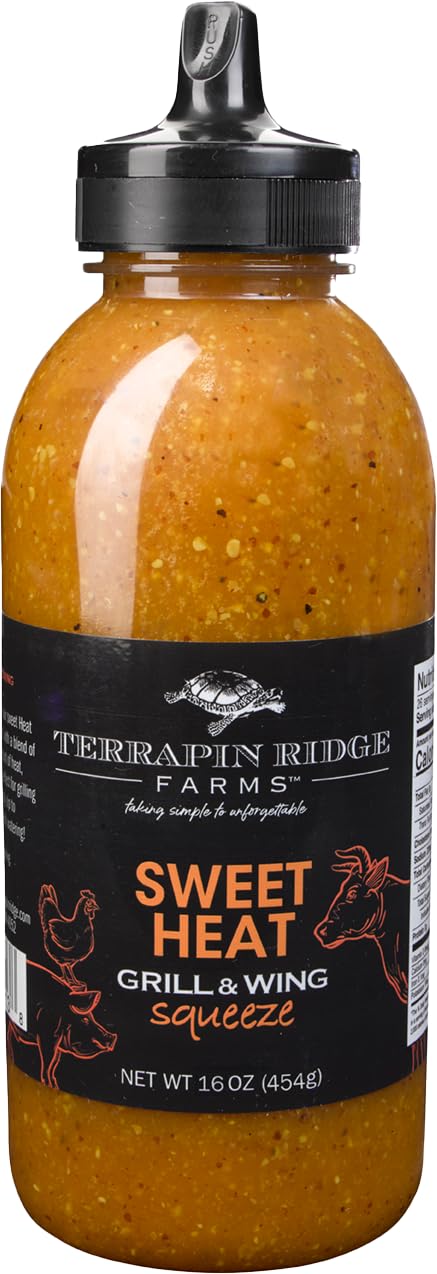 Terrapin Ridge Farms Grill Master Assortment - Sweet Heat, Hot Pepper Bacon, and Carnitas Grill & Wing Sauces - Gourmet BBQ Sauce Trio for Meats