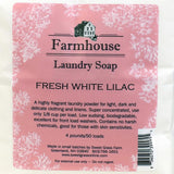 Sweet Grass Farm Farmhouse Laundry Soap Baking Soda Borax Lilac 4 Pound Bag