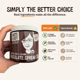 Date Lady Chocolate Date Spread | Organic, Vegan, Paleo, Gluten Free & Kosher, No Added Sugar, No Preservatives (1 Jar) Cocoa Spread Perfect