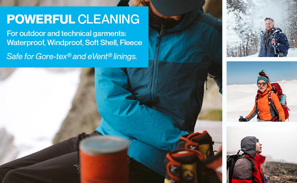 Grangers Down Wash and Repel (10 fl oz) | 2-in-1 Cleaner and Waterproof Treatment for Down Filled Jackets & Sleeping Bags| Cleans and Restores Down