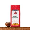 Puroast Low Acid Coffee Half Caff | Half Caff House Blend Ground | Medium Roast | High Antioxidants & High pH |No Bitter Aftertaste | Reduced