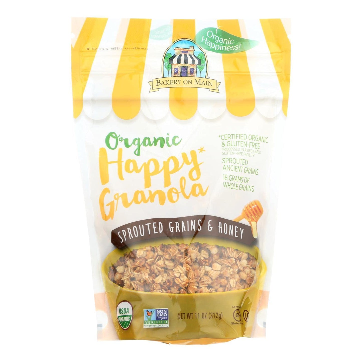 Bakery On Main Granola Sprtd Grns & Hny