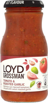 Loyd Grossman Tomato & Roasted Garlic Pasta Sauce 350g