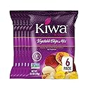 Kiwa Vegetable Chips Mix 6-Pack - Gluten-Free, Vegan, Kosher, Non-GMO Snack - Made with Cassava, Parsnip, Sweet Potato, Plantain & Beetroot - 2.5oz