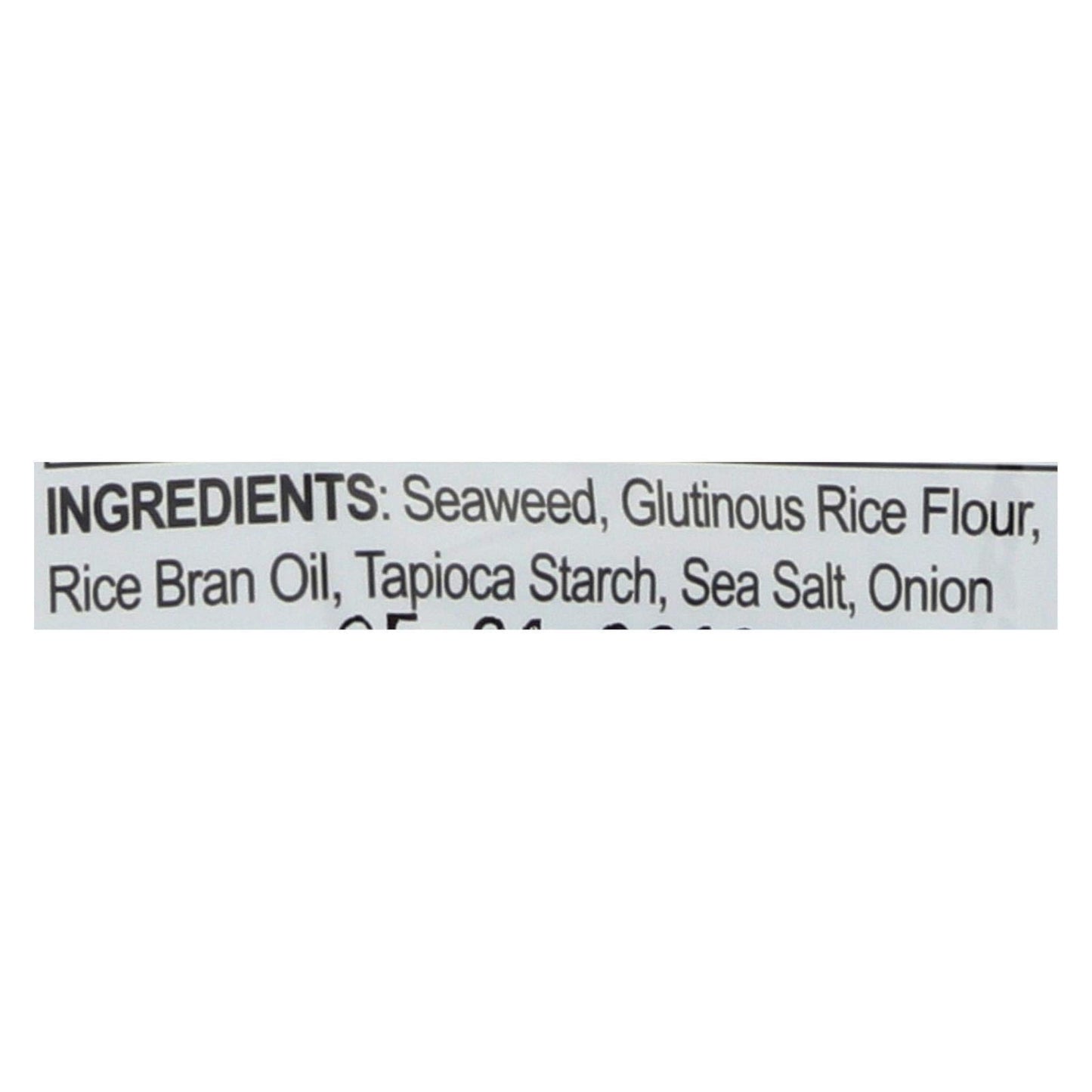 Seasnax Chomperz Crunchy Barbecue Seaweed Chips, 1 Ounce -- 8 per case. by SeaSnax