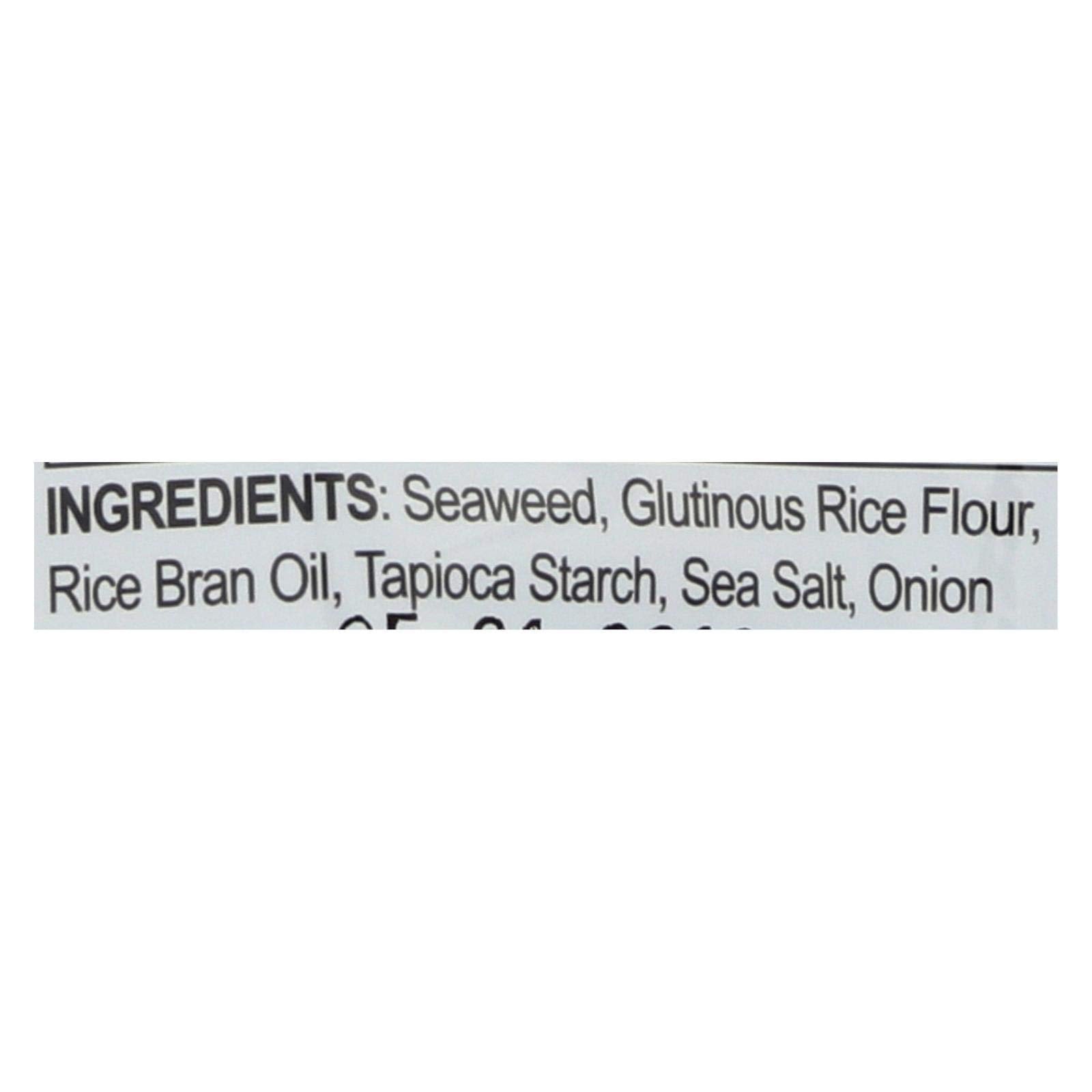 Seasnax Chomperz Crunchy Barbecue Seaweed Chips, 1 Ounce -- 8 per case. by SeaSnax