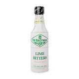 Fee Brothers Lime Cocktail Bitters - Aromatic Cocktail Mixer & Concentrated Flavoring, Gluten Free, Vegan-Friendly, 5 fl oz