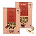 Three Farm Daughters Pasta Rotini - 2 Pack High Fiber Pasta - Three Farm Daughters Pasta Noodles - 3 Farm Daughters Pasta - Tri Color Rotini