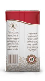Café Santo Domingo, 8 oz Bag, Ground Coffee, Medium Roast - Product from the Dominican Republic (Pack of 2)