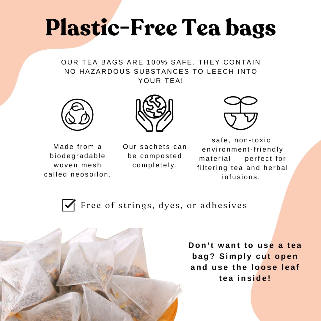 Organic Turmeric Ginger Tea - AIP diet, Whole 30, Paleo friendly, Golden Tonic Herbal Blend - Ayurvedic rooibos herbs, 100% Organic Gluten-Free 15