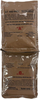 M-7 Rad-Wipe CBRN Decontamination Wipes