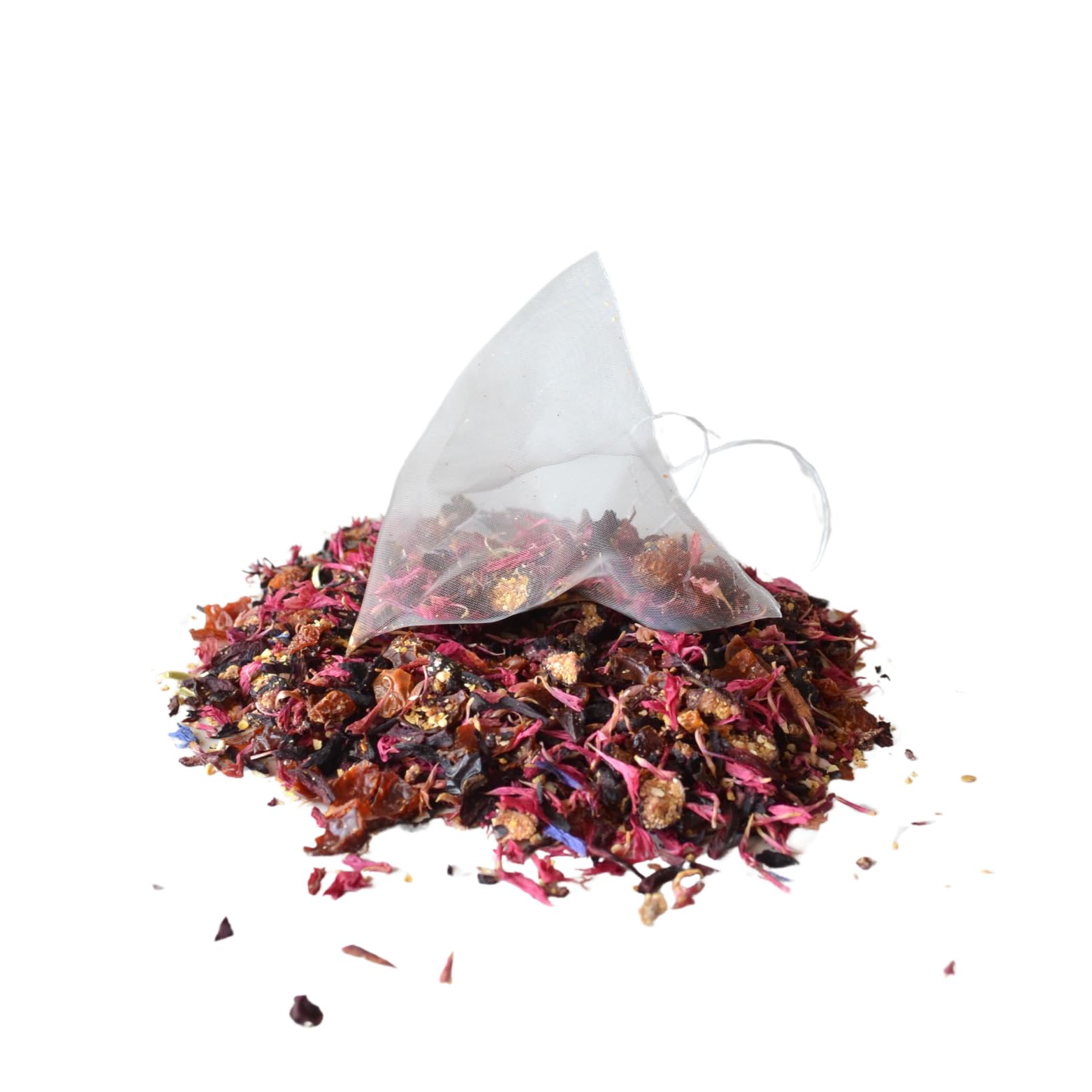 Herbal Tea Cellar Hibiscus Berry Delight - Premium Full-Leaf Organic Hibiscus & Blueberry Herbal Tea | Bright, Fruity & Rich in Antioxidants |