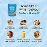 Struesli Organic Granola Variety Pack, Grain Free, 4 Flavors, 4 x 9 Oz