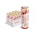 CAMO Energy Glow Strawberry Shortcake, 200mg Natural Caffeine, Collameta® Collagen Peptides, InnoSlim®, Zero Sugar, 12oz Cans, 12 Pack