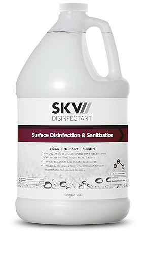SKV Surface Disinfection and Sanitization | Cleans, Deodorizes, and Disinfects, Made with Hypochlorous Acid and Destroys 99.9% of Viruses