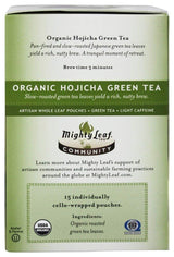 Mighty Leaf Green Tea, Organic Hojicha, 15 Pouches