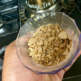 Chaney Root, Cocolmeca, Dried and chipped - Origins: Jamaica, Wildcrafted