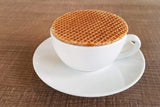 The Old Mill 8 Stroopwafels Original Dutch Caramel Filled Waffels BOX - 250g FROM HOLLAND