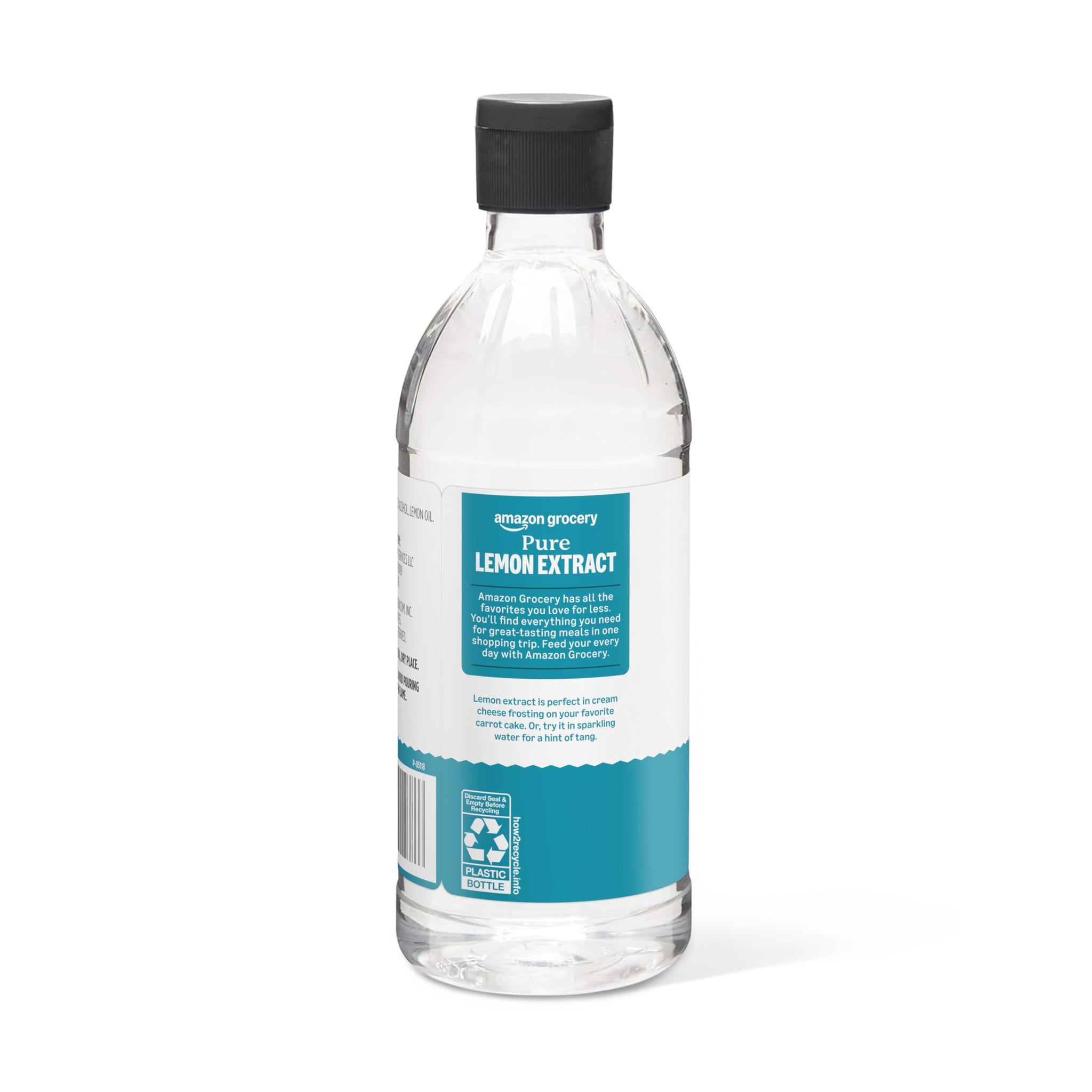 Amazon Grocery, Pure Lemon Extract, 16 Fl Oz