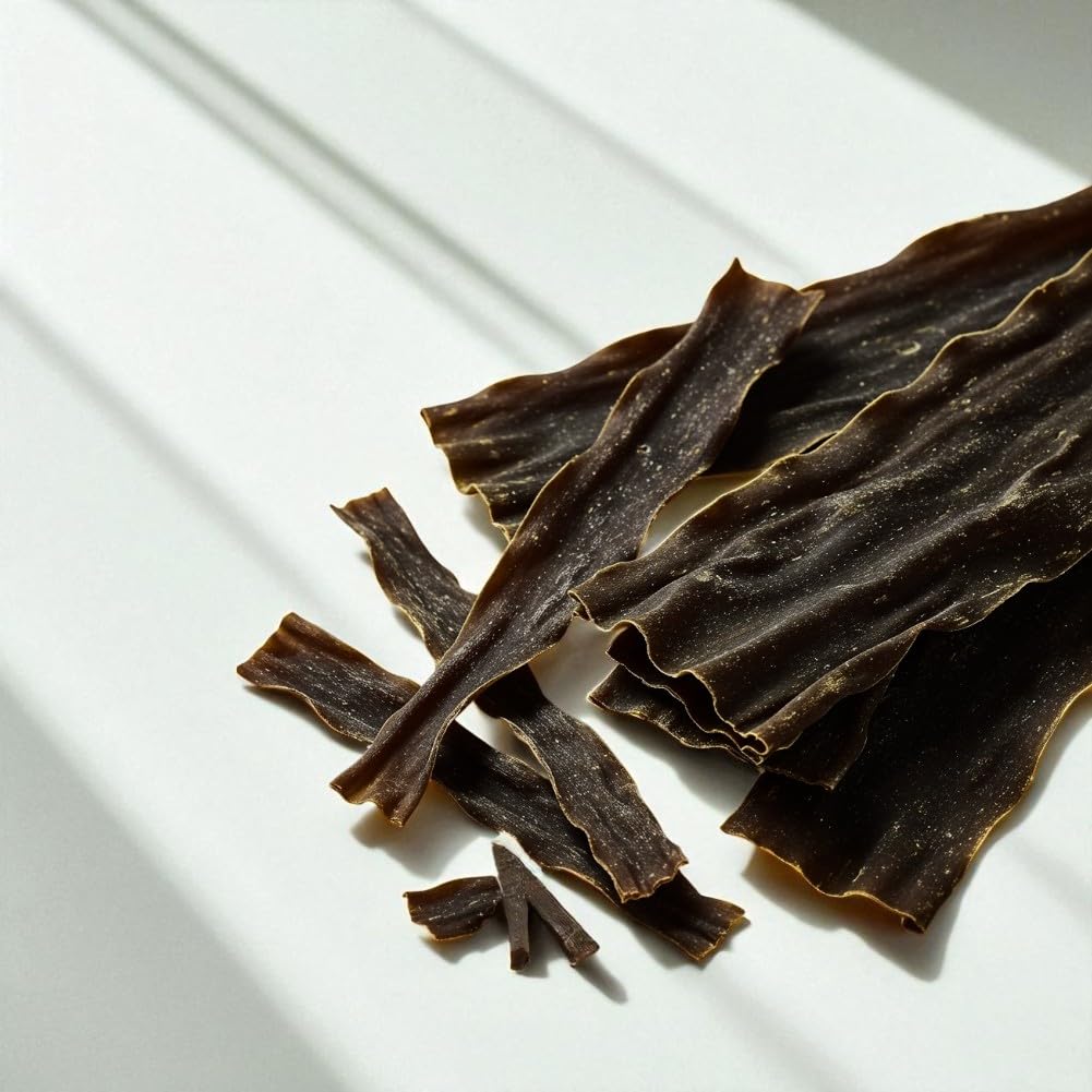 Dried Dashi Kelp Dried Dashi Kombu Seaweed 2oz for Ramen Broth Japanese Cusine Original natural food