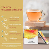 Life Plus Style Gourmet TEA NOW Mango Peach Green Tea Herbal Tea Bags Caffeinated Ceylon Teas Brew Hot 50 Tea Bags - Pack of 1