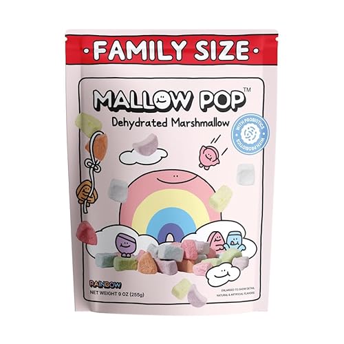Mallow Pop Rainbow with Probiotics Family Size 9oz