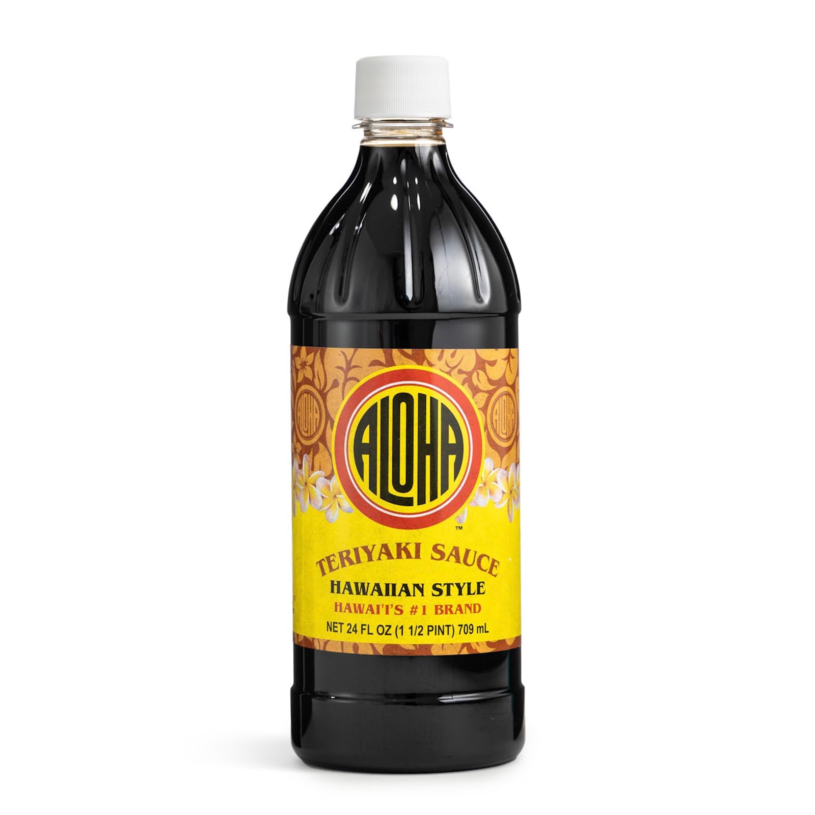 Aloha Shoyu - Hawaiian Teriyaki Sauce - Versatile and Sweet Marinade - Made in Hawaii - 24 oz. Bottle