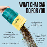Kolkata Chai Signature Masala Chai & Rose Chai Combo Pack, Makes 40 cups, Premium loose leaf tea and spice blend, All Natural