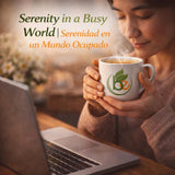 7 Azahares Herbal Tea - 4 oz Loose Leaf Calming Tea Blend - Passion Flower, Valerian, Linden, Orange Blossom, Lemon Balm & More - 100% Natural, Vegan