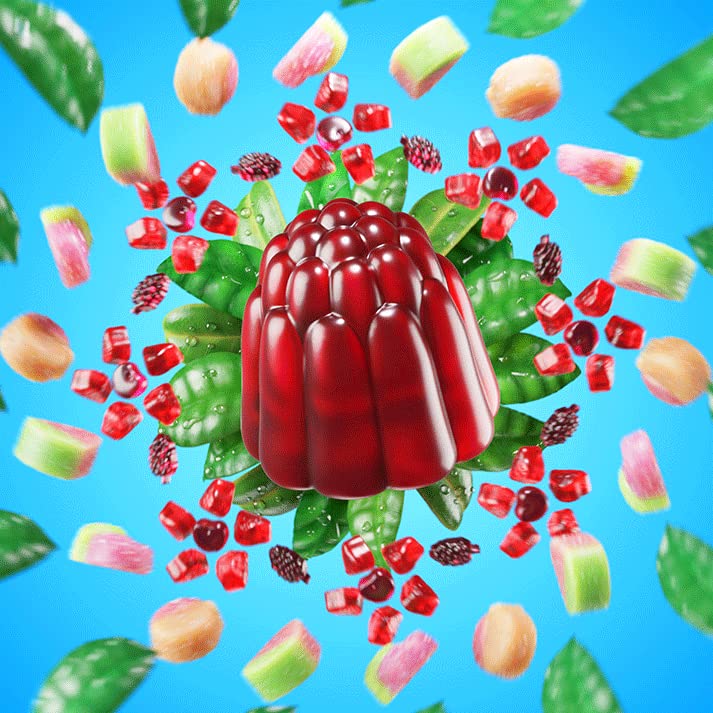 REALFRUIT Sours Summerfruit Burst Candy, Sours, 350 Grams