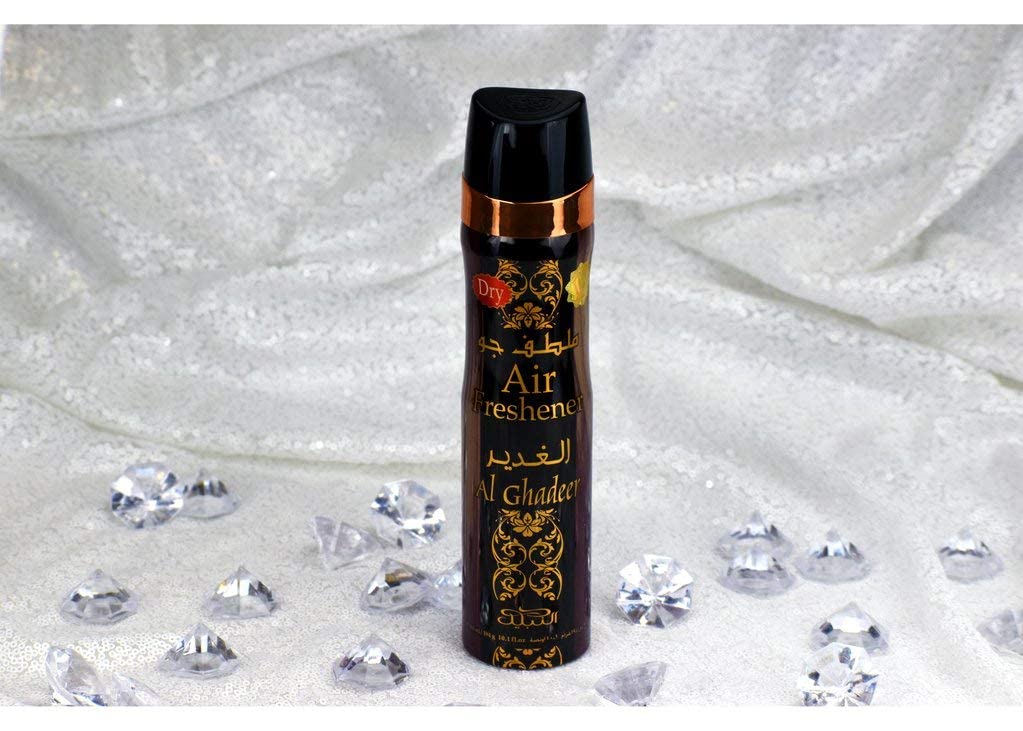 Al Ghadeer (Air Freshner) 300ML (10 oz) | Heritage Collection I Oriental-Woody Spray I Featuring Notes: White Musks, Amber, Oakmoss, Vetiver, Leather