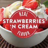 Two Rivers Coffee Strawberries N Cream Flavored Ground Coffee, Perfectly Balanced, Always Smooth, Made with 100% Arabica Beans - Flavor Enhanced, 10