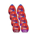 Mio Energy Liquid Water Enhancer Variety Pack - Includes 4 Acai Berry Storm & 4 Black Cherry, Caffeinated - 8 Pack