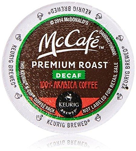 McCafé Decaf Premium Roast Medium K-Cup Pods, 4.12 oz. - 12 Count (Pack of 3) [Retail Packaging]