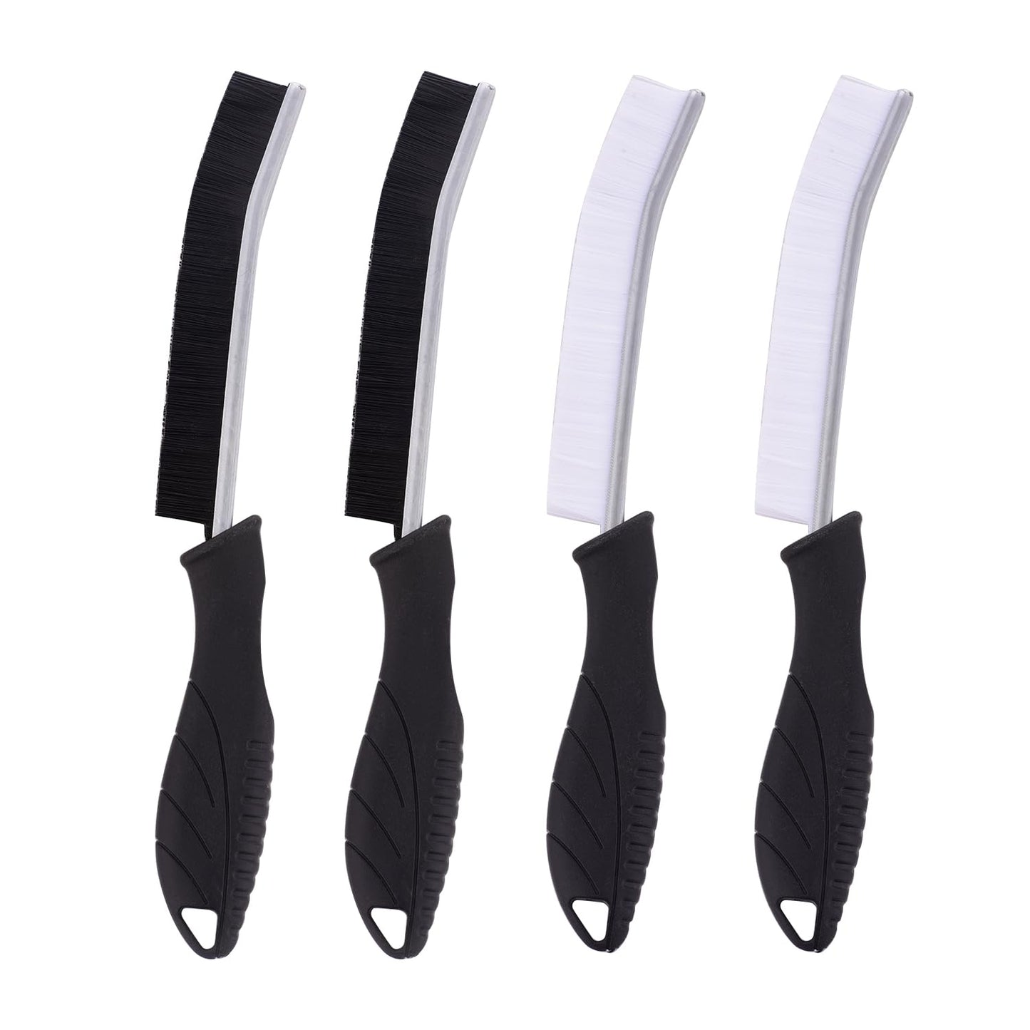 4PCS Crevice Cleaning Brush -Hard Bristle Crevice Cleaning Brush Multifunctional Grout Brush for Cleaning, Gap Scrub Brush Crevice Cleaning Tools