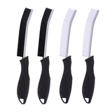 4PCS Crevice Cleaning Brush -Hard Bristle Crevice Cleaning Brush Multifunctional Grout Brush for Cleaning, Gap Scrub Brush Crevice Cleaning Tools