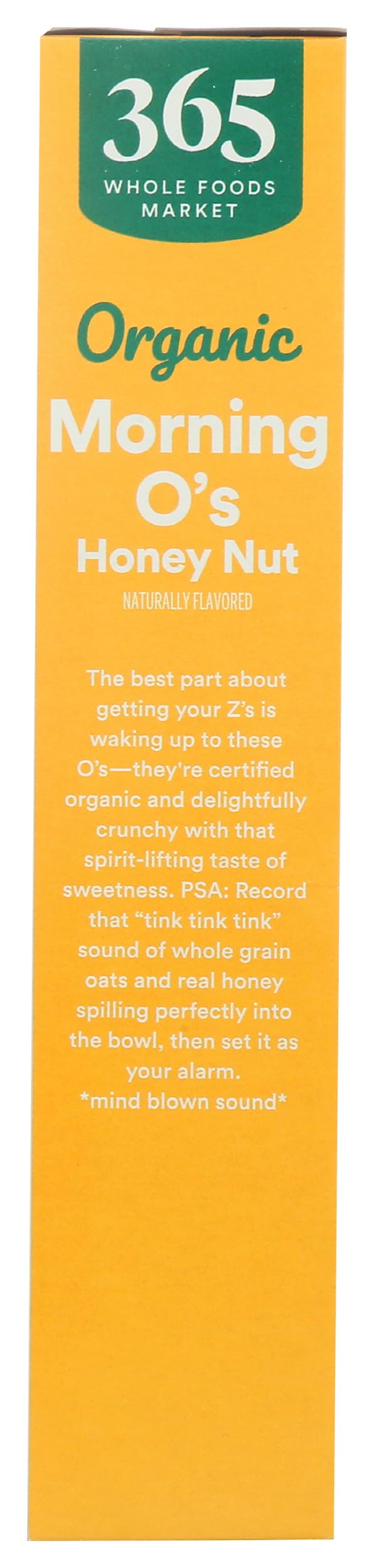 365 by Whole Foods Market, Organic Honey And Nut Morning O's Cereal, 12.2 Ounce