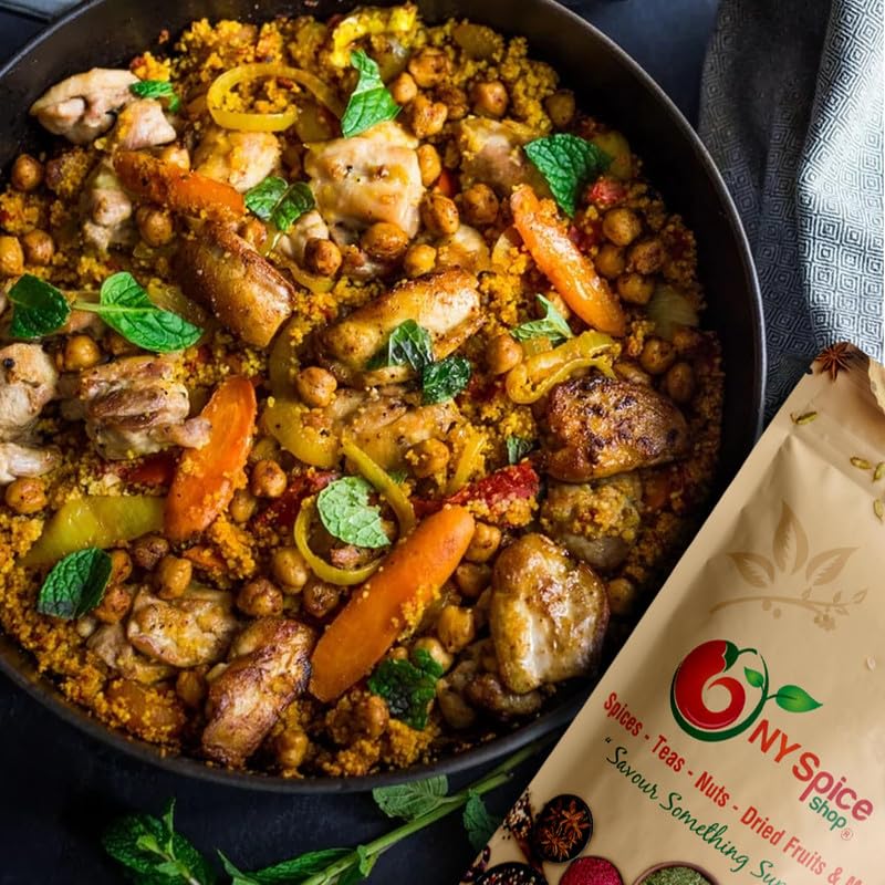 NY SPICE SHOP Tunisian Seasoning Blend - Harissa Seasoning - Mixed Spice Powder - Spicy Seasoning Mix - Herb Spice Flavor - Great For Harissa Paste (4