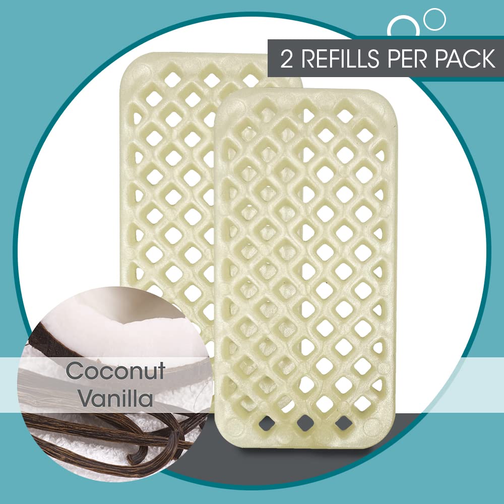 Fresh Products myfreshe Plug in Air Freshener Worry free No Heat No Glass Dry Fragrance Refills For Small Spaces Made in the USA Coconut Vanilla 2