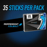 5 GUM Peppermint Cobalt Sugar Free Chewing Gum Refreshing Cooling Minty Flavor Five Gum, 35 Stick (6 Pack)